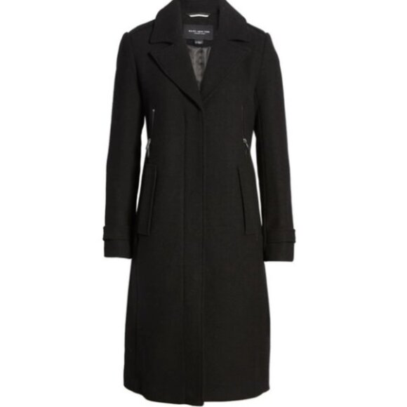 Dresses & Skirts - COPY - NWT Marc New York Wool Blend‎ Melton Coat Fitted Notch Lapel Long Sleeve…